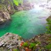 長野県　阿寺渓谷